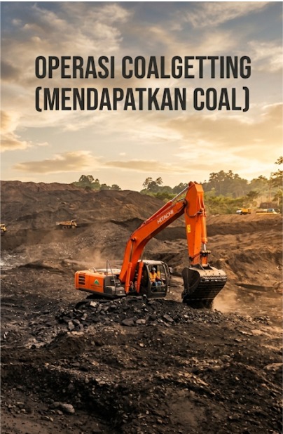 Operasi Coalgetting PT. Atoz Nusantara Mining