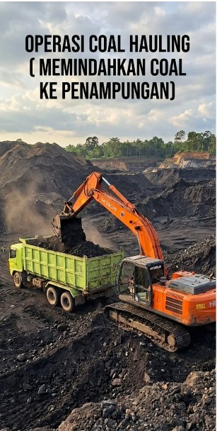 Operasi Coal Hauling PT. Atoz Nusantara Mining