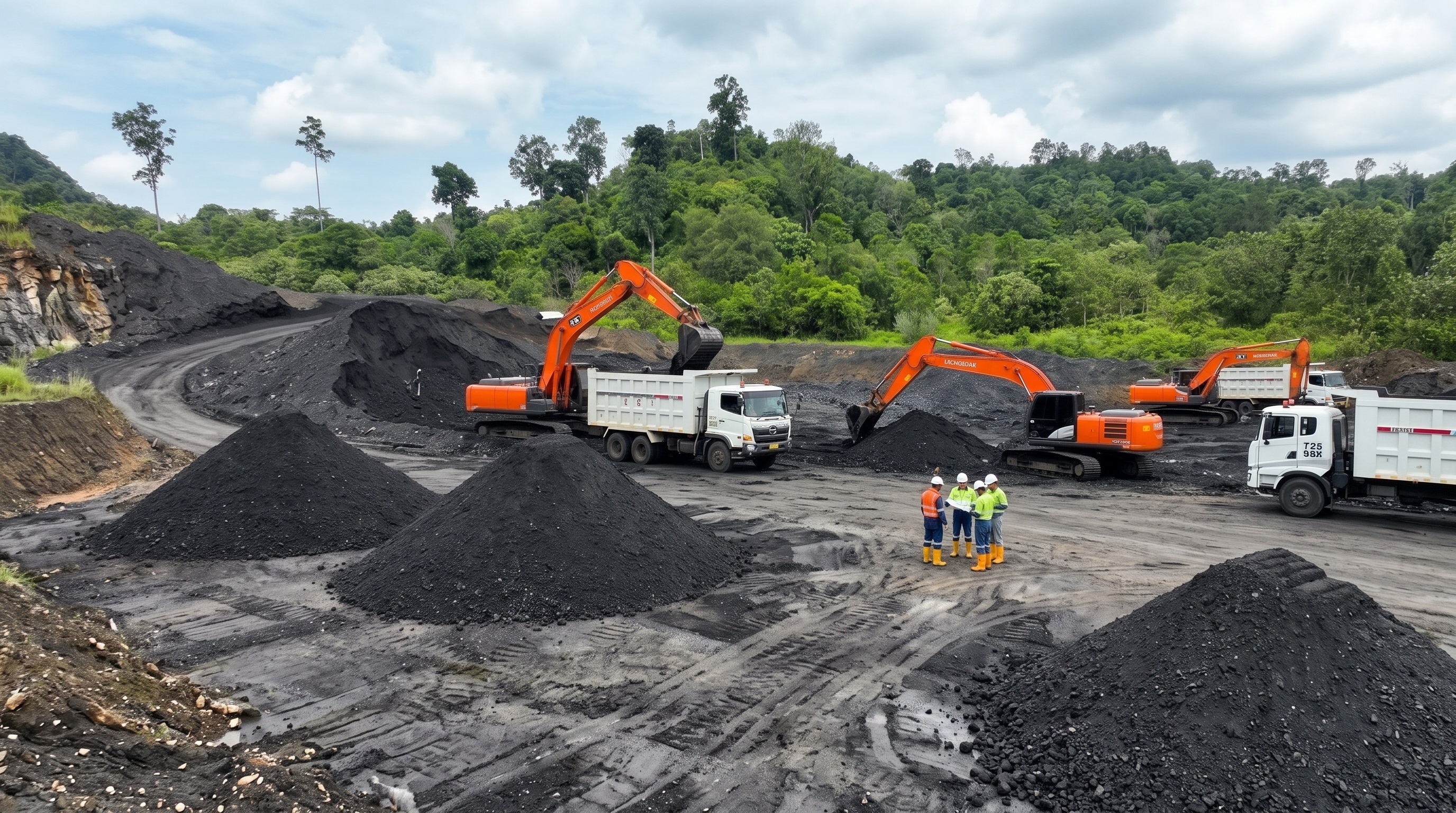 Operasi Stockpile dan Loading PT. Atoz Nusantara Mining